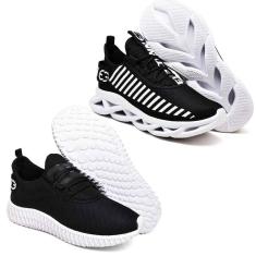 Tênis Esportivo Academia Para Treino - 2 Pares-Masculino