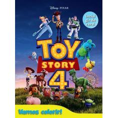 Livro - Disney - Vamos colorir - Toy Story 4