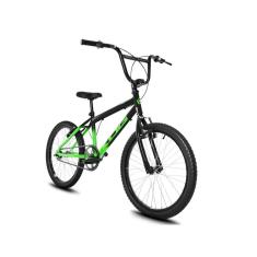 Bicicleta Infantil Passeio Aro 20 KOG CrossX Freio V-Brake Cor:Verde Degrade + Verde