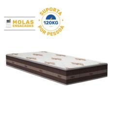 Colchão Solteiro King Classic Molas Ensacadas 96x203x22cm - Lucas Colc