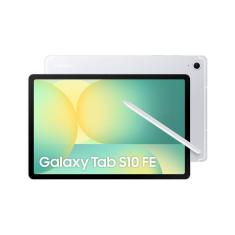 Tablet Samsung Galaxy Tab S10 FE WiFi, 128GB, 8GB, Tela 10.9" 90Hz, S Pen e Capa Inclusas - Prata