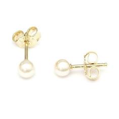 Brinco De Pérolas - Bebê - 3 Mm