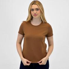 Camiseta Hering Manga Curta Básica Feminina-Feminino