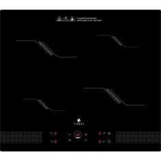Fogão Cooktop De Indução 4 Bocas Tronos IF7010B1 Mesa Vitrocêramica Painel Touch E Power Boost Preto 220V