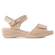 Sandália Comfortflex Salto Baixo Feminina-Feminino