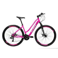 Bicicleta Feminina Rebaixada Aro 29 KSW 21 Marcha Freio Disco