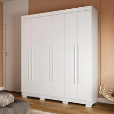 Guarda-roupa Casal 180cm 6 Portas Sakura Espresso Móveis