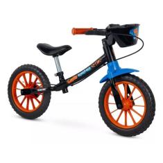 Bicicleta Equilíbrio Balance Bike Caloi aro 12 Power Rex