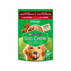 Ração Úmida para Cachorro Adulto Sachê - Dog Chow ExtraLife Carne 100g