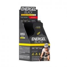 Energel Black Caixa com 10 Sachês (300g) - Sabor: Morango - Body Actio