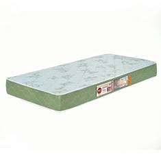 Colchão Solteiro Sleep Max Espuma D33 120x203x25cm Branco-verde - Castor