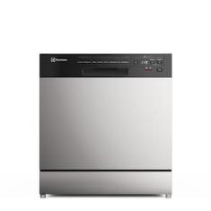 Lava-Louças Electrolux LS08E 8 Serviços Lava e Seca Inox
