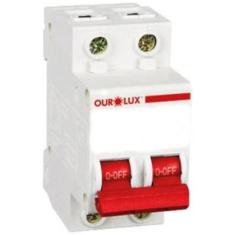 Disjuntor Bipolar 16A Ourolux