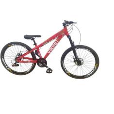 Bicicleta Aro 26 Vikingx Tuff 25 Aluminio Mtb Freeride 24v Mtb Suspens
