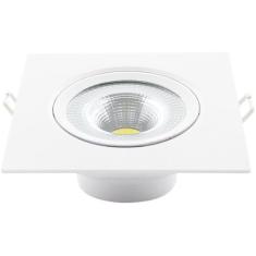 Spot Led Embutir Quadrado Bivolt 7w 3000k Avant