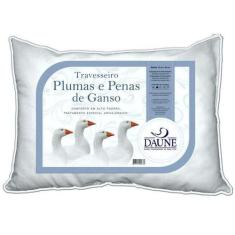 Travesseiro Penas e Plumas de Ganso 50/50 50x70cm Daune, 1