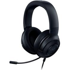 Headset Gamer Razer Headset Kraken X Lite Multi Platform Surround 7.1, Preto, Grande, RZ.AU.KR.08.RT