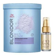 Kit Wella Pó Descolorante 800g e Oil Reflection 30ml - Wella Professio