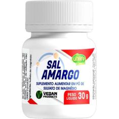 Sal Amargo em Pó Sulfato De Magnésio Unilife 30g