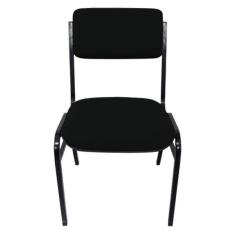 Cadeira Empilhável para Auditórios Linha Hotel Smart Preto