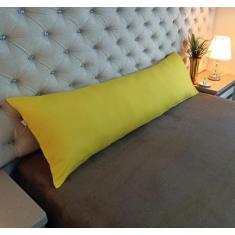 Travesseiro de Corpo com Fronha - Heinen Enxovais, Amarelo