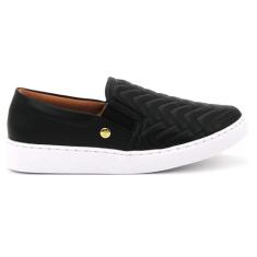 Tênis Vizzano 1214.1010 Sem Cadarço Slip On Flatform Baixo Feminino, 3