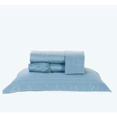 Jogo De Lençol King Pádua 4Pçs 400 Fios 100% Algodão Egípcio Várias Co