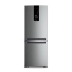 Geladeira Brastemp 447 Litros Frost Free Inverse com Smart Flow e Fresh Box Inox BRE57FKBNA - 220V