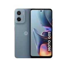 Smartphone Motorola Moto G05 128GB Cinza 4G 4GB RAM 6,7" 50MP Selfie 8