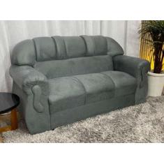 Sofá 3 Lugares Cinza 605 Corsa - Alpoim