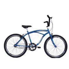 Bicicleta Aro 26 Beach Masculina Azul