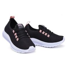 Tênis Feminino Leve Caminhada Dahazzi Conforto Academia Cross Dia a Dia-Feminino