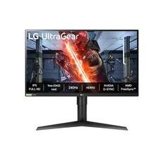Monitor Gamer LG UltraGear 27", FHD, 240Hz, 1ms, IPS, FreeSync Premium, G-Sync, HDR10, Altura Ajustável - 27GN750-B.AWZ