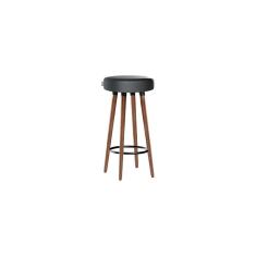 Banqueta Moderna Alta Roma Slim Asfalto 70cm