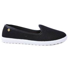 Tênis Sapatilha Moleca Slip On Feminino Preto