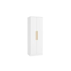 Guarda-roupa 2 Portas 2 Cabideiros Kappesberg Adapt Branco
