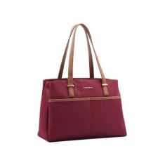 Bolsa De Ombro Luxo Feminina Chenson - Vinho