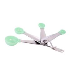 JOGO DE MEDIDORES DE COLHER LA PASTICCERIA TRAMONTINA VERDE 4 PEÇAS - 