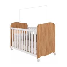 Berço Americano MDF Uli Móveis Peroba