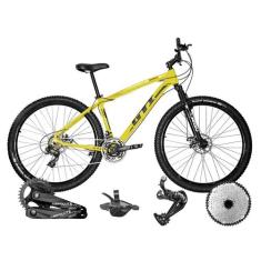 Bicicleta Aro 29 GTI ROMA Quadro em Alumínio 11 Marcha Kit Absolute Fr