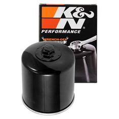 K&N Filtro de óleo de motocicleta: alto desempenho, premium, projetado para ser usado com óleos sintéticos ou convencionais: serve para motocicletas Harley Davidson selecionadas, KN-174B