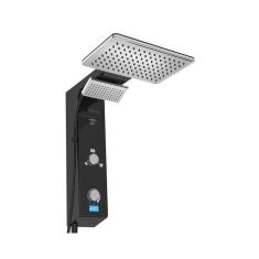 Chuveiro Hydra Falls Digital Preto/Cromado 7700W 220V