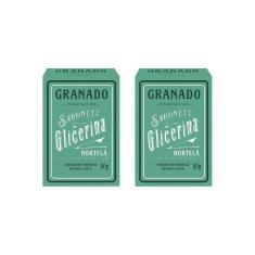 Sabonete Granado 90G Glicerina Hortela-Kit C/2Un