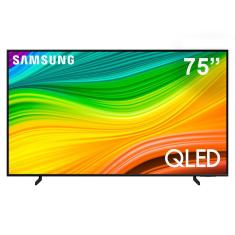 Smart TV QLED 75” 4K Samsung 75Q60D Gaming Hub, AI Energy Mode, Alexa built in, Wi-Fi Bluetooth USB 