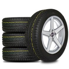 Jogo 4 Pneus 195/60 R16 Remoldado Linha Premium