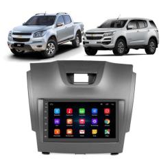 Kit Multimídia Android S10 Trailblazer 2012 2013 2014 2015 2016 7" Tv 