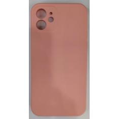 Capa Capinha para iphone 12 tela 6.1 Silicone Aveludada Premium - sem,