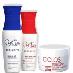 Progressiva Portier Exclusive 250ml + Ciclos B-Tox Mask 250g Original!