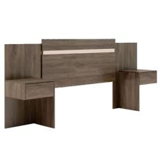 Cabeceira Cama Box Madeirado Casal/Queen Urban c/ 2 Gavetas Legno/Off 