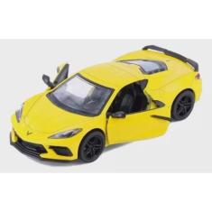 Carrinho Miniatura Chevrolet Corvette 2021 Escala 1/36 Kinsmart (Amare